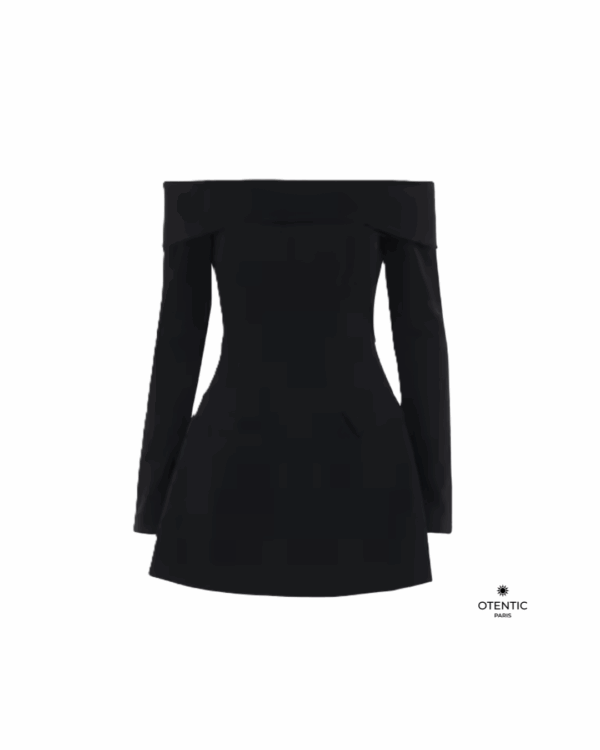 Robe élégante noir