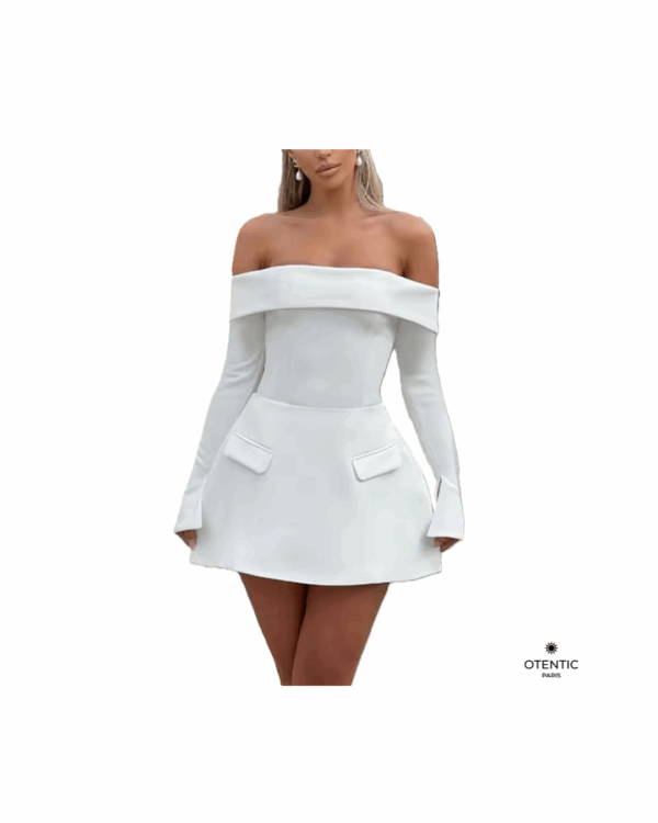 Robe élégante blanche