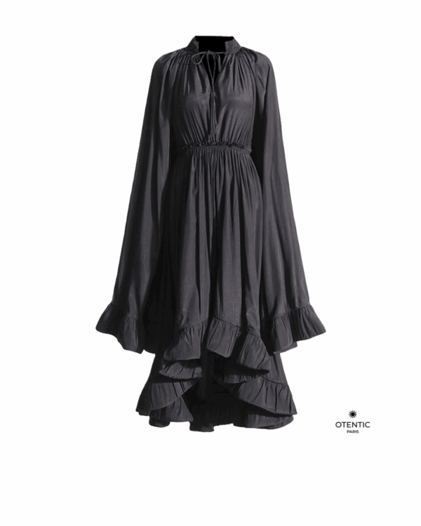 Robe "Ondine" noir