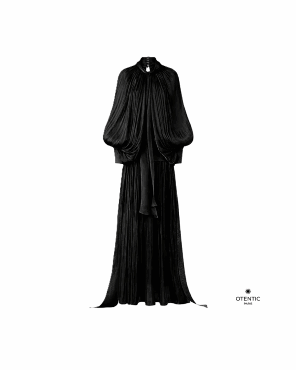 Robe "élégance" noir