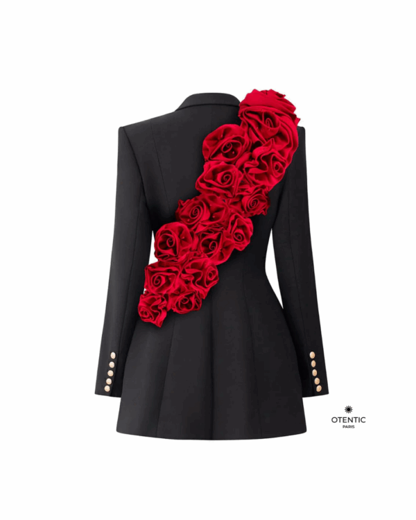 Robe veste Roseraie dos