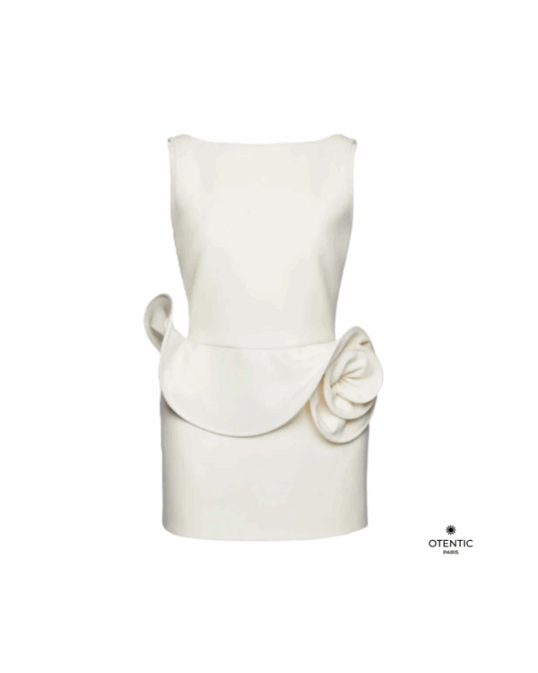 Robe "Sirena" blanche