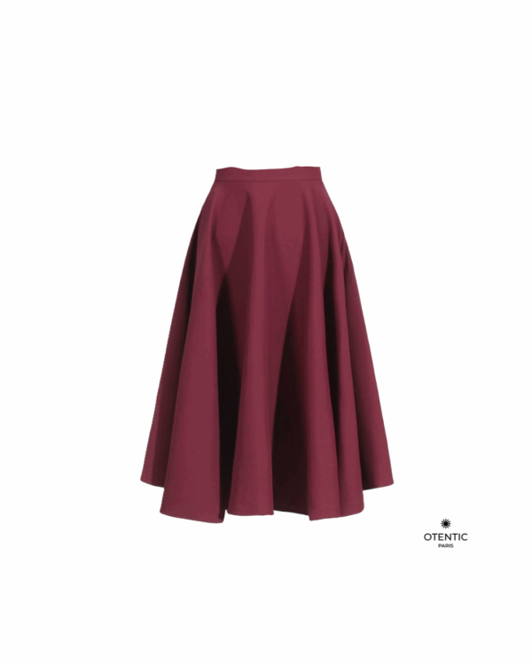 Ensemble "Rose écarlate" jupe